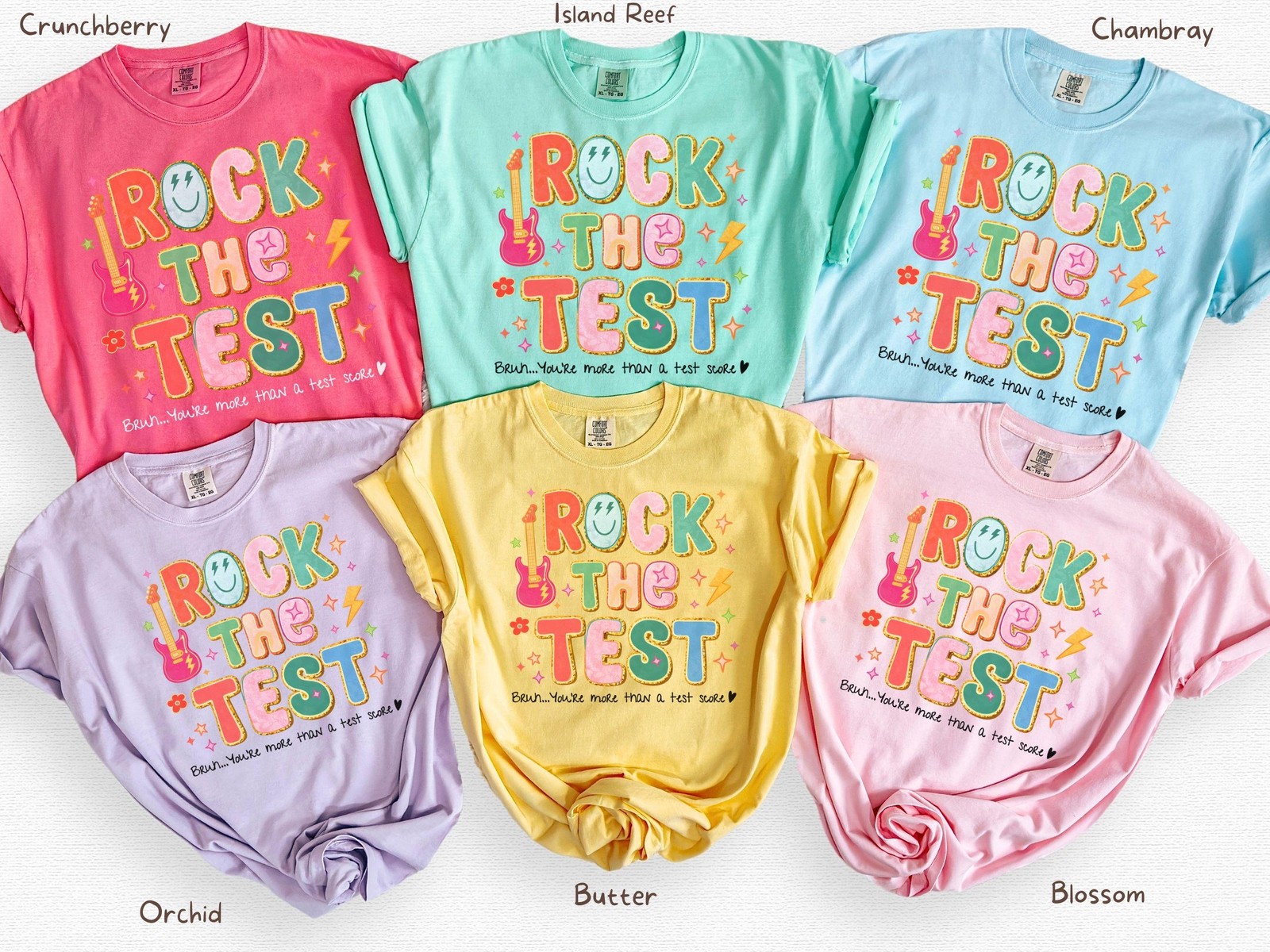 Rock the Test Day Teacher Shirt, State Testing Tee, Testing Coordinator Tshirt