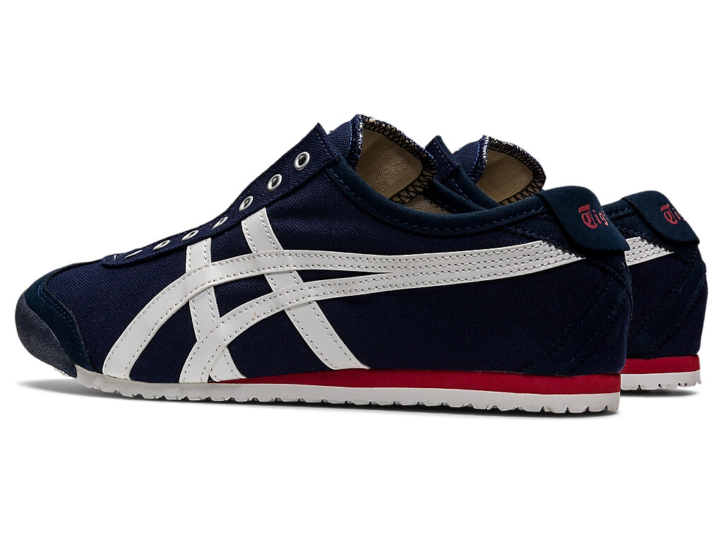 Onitsuka Tiger MEXICO 66 SLIP-ON 1183A360 401 Navy Off White Unisex Size US 7.5