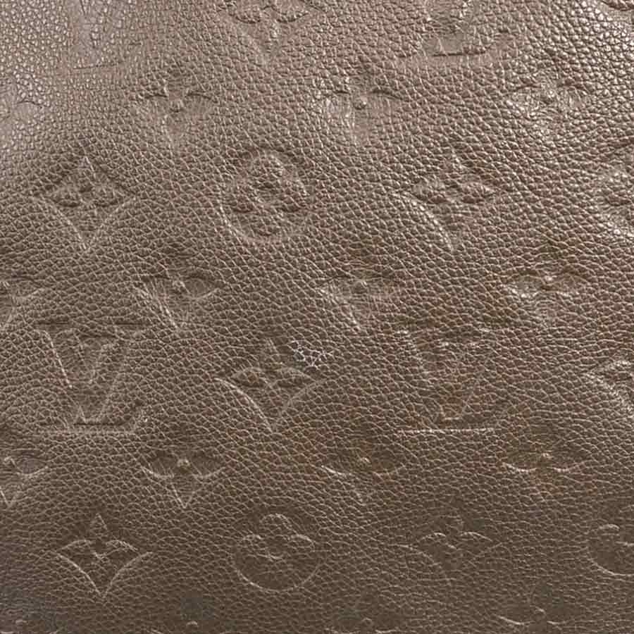 Auth LOUIS VUITTON Monogram Empreinte Artsy MM Shoulder Bag Brown M94171 e61661k