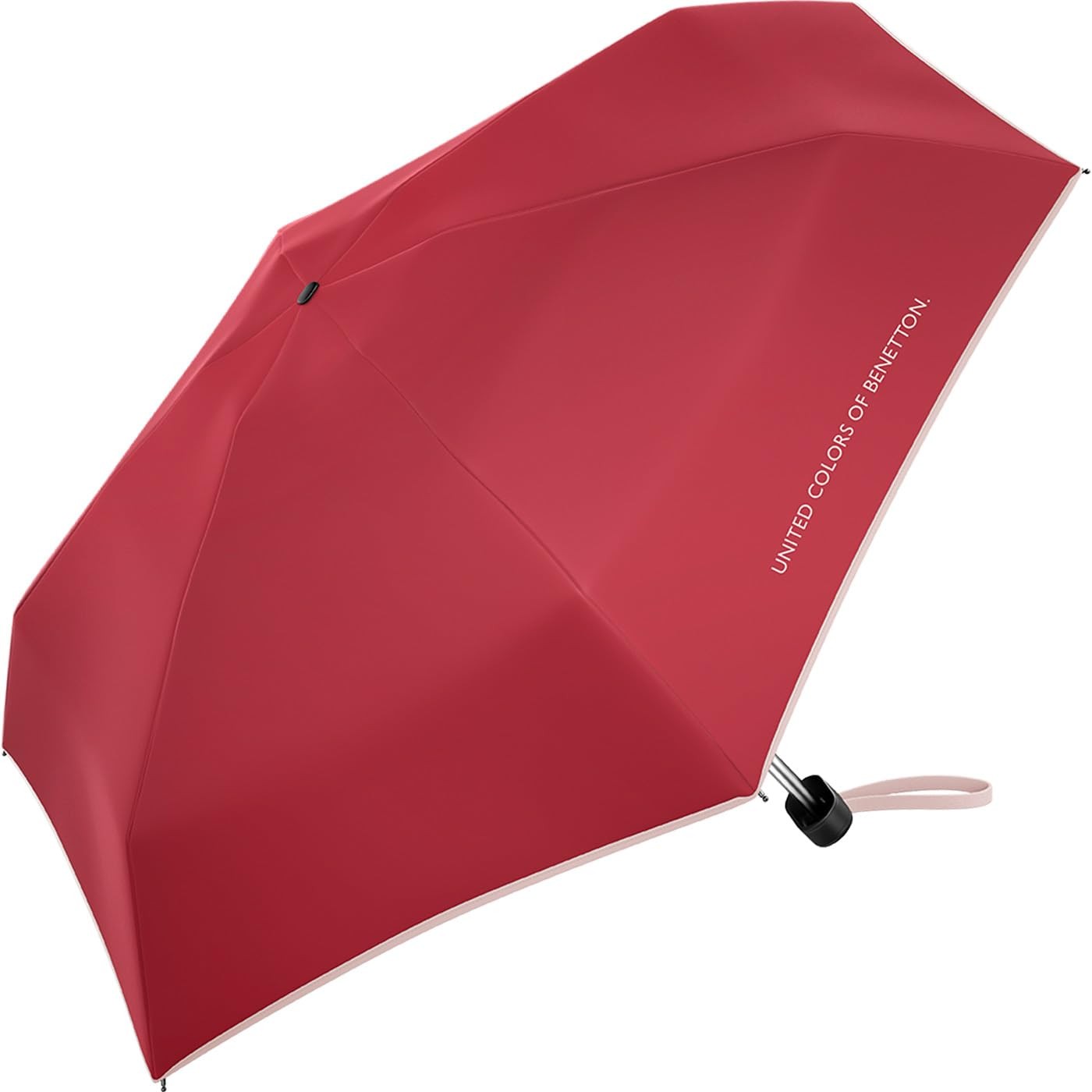 Benetton Pocket Umbrella Ultra Mini Flat FS 2024 Virtual Pink