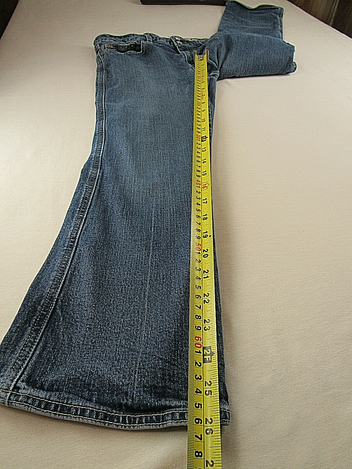 Old Navy Womens 8 ( 31W x 26L ) Low Waist Cropped Jeans Stretch