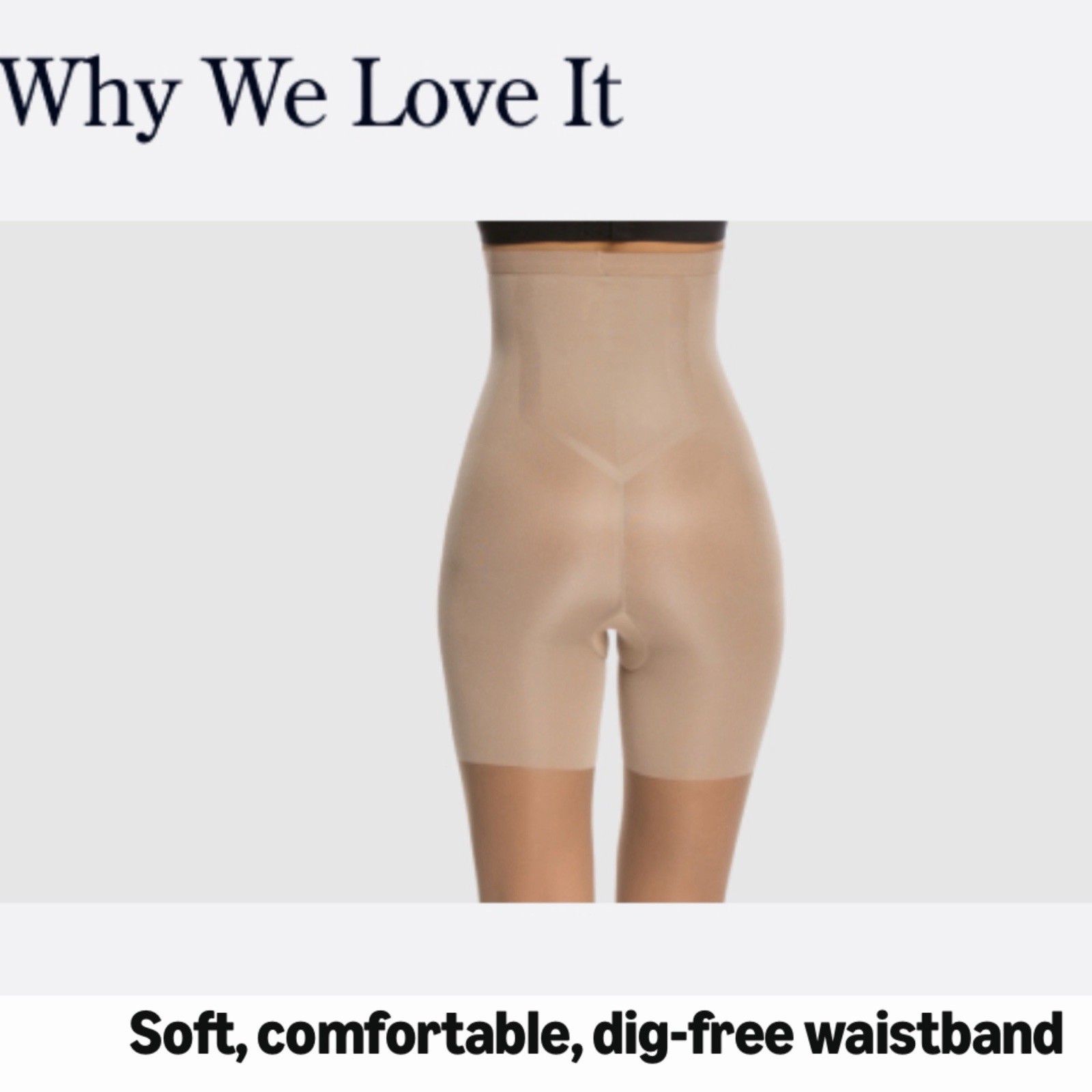 SPANX High Waisted Footless Pantyhose #912 Nude Size D Body Shaper New Open Box