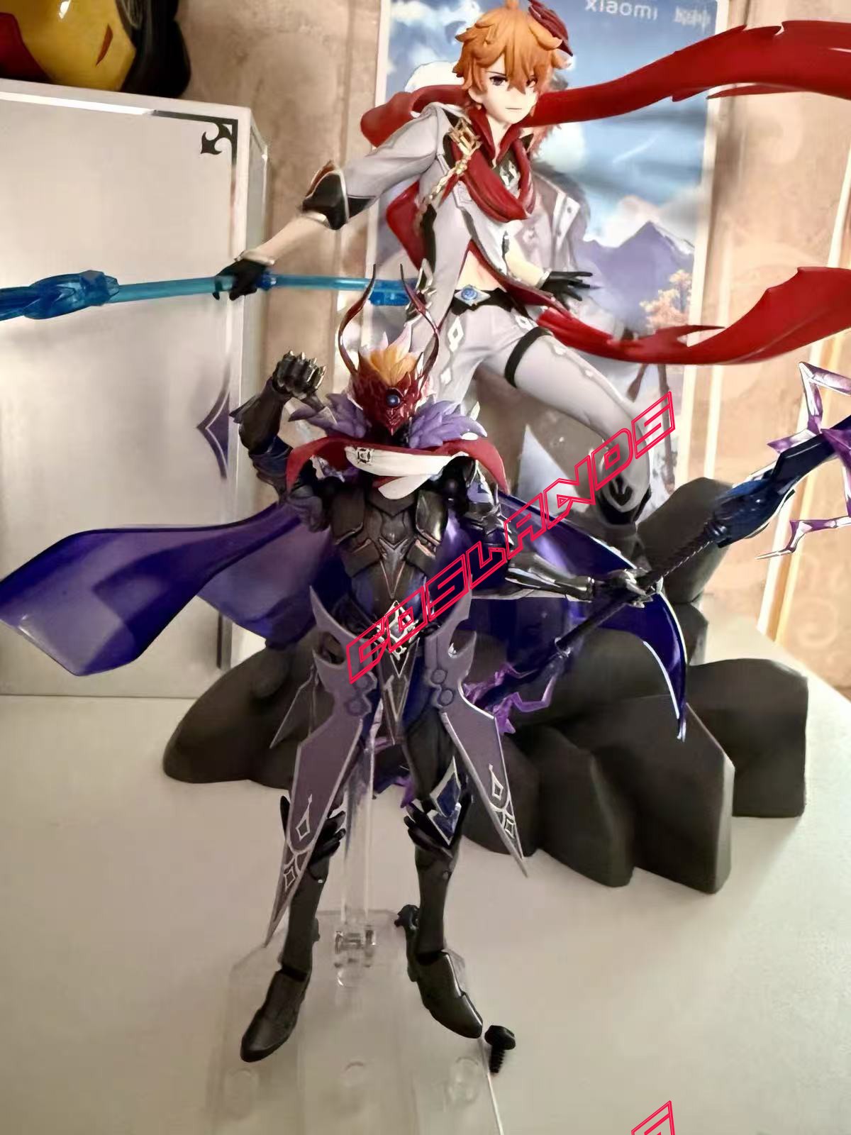 17cm Official Genshin Impact Demon Lord’s Armor Tartaglia Figure Anime Model Toy