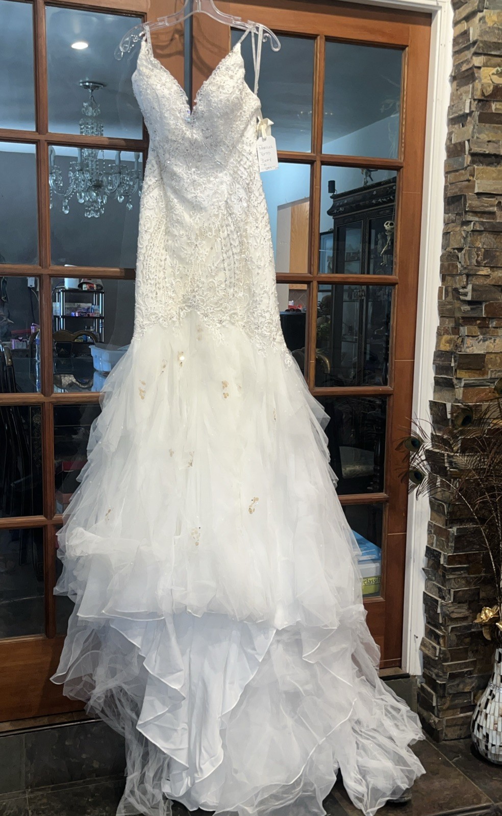 Mori Lee Wedding Dress With Train (Ivory) Size 10 Style 8275 New With Tags