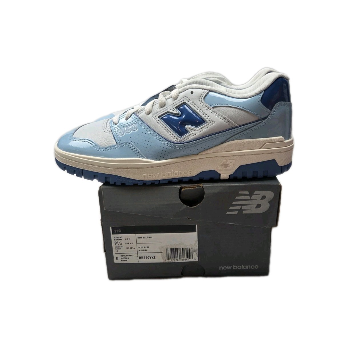 New Balance 550 Leather Sneaker Men’s 9.5
