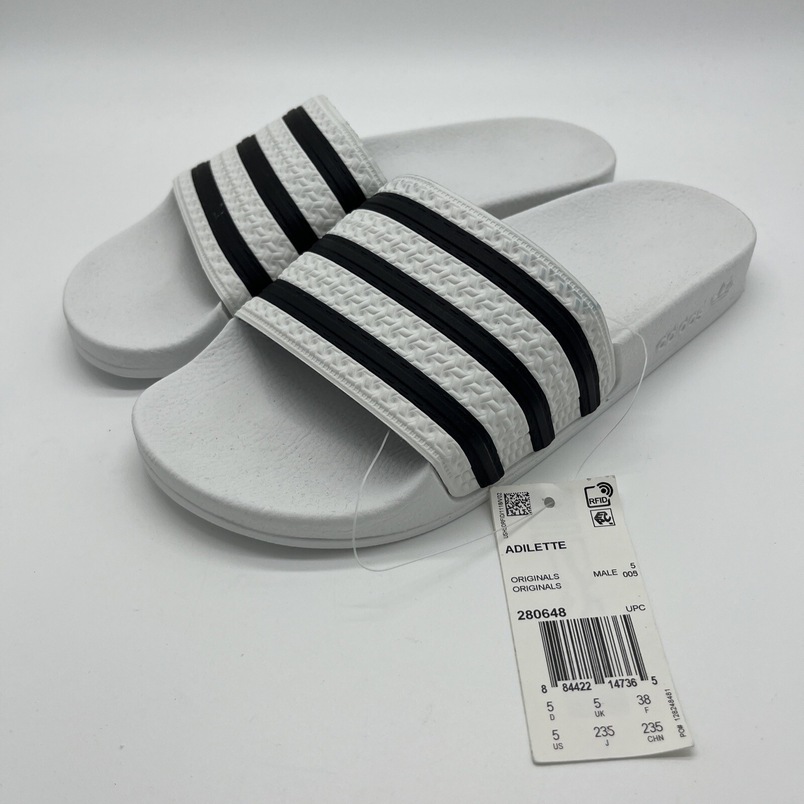 Adidas Adilette Slides (280648) Men’s Size 5