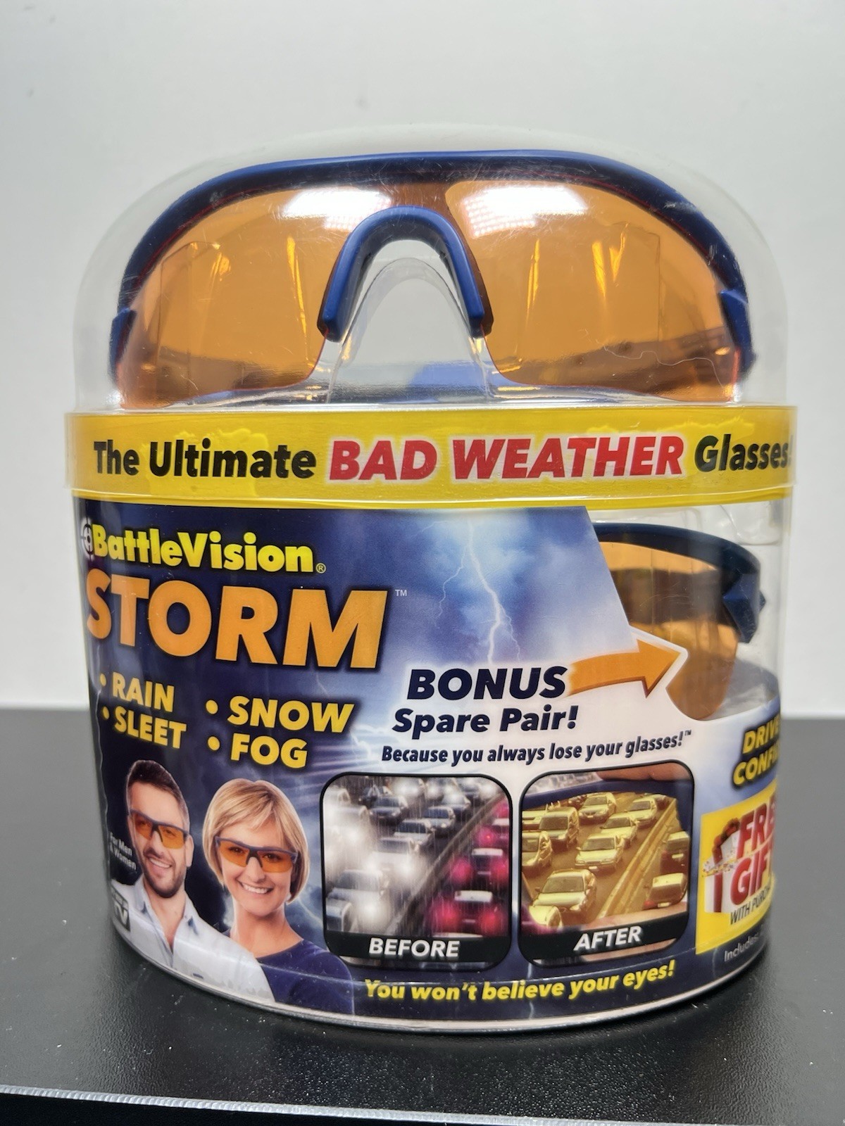 Battlevision Storm Glare Reduction Glasses 2 Pairs By Bulbhead New