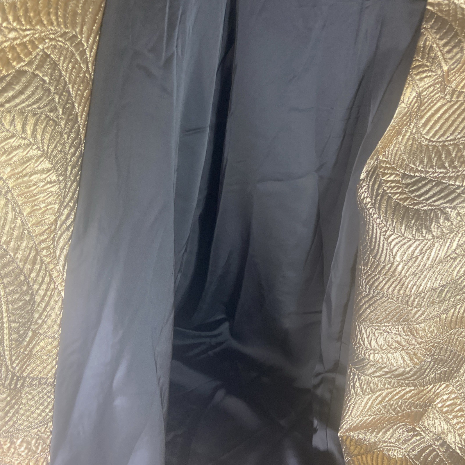 Making the Cut Season 3 Ep 3 Winning Look Jeanette’s Metallic Jacquard Coat 2XL