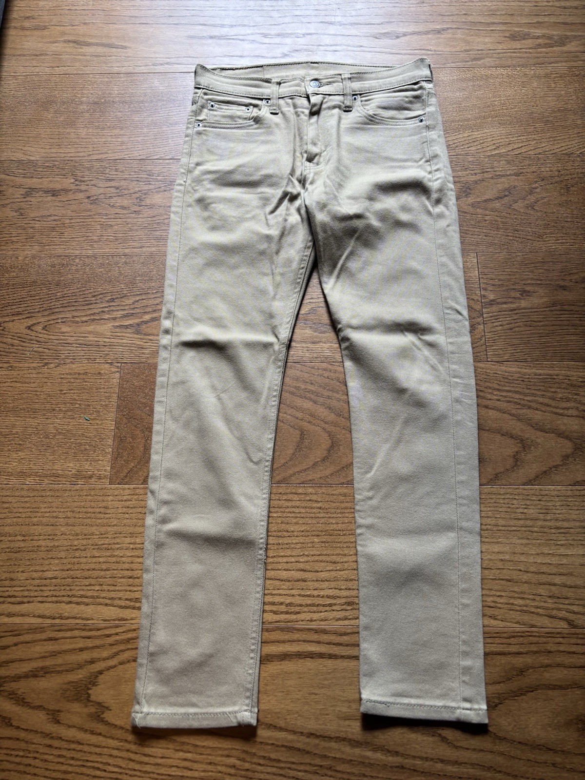 Levi’s 510 Slim Fit Jeans Khaki Tan Stretch Pants Men’s 30×30 W30 L30