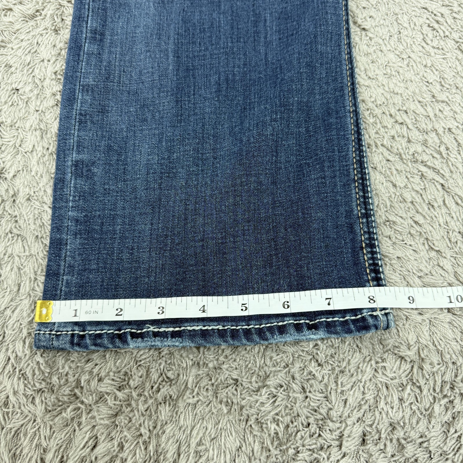 BKE Jake Bootleg Jeans Mens 30×31 Blue Medium Wash Denim Regular Bootcut Stretch