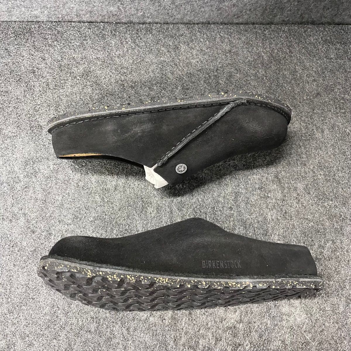 BIRKENSTOCK Zermatt Premium Suede Slipper Men’s Size US 10 Black