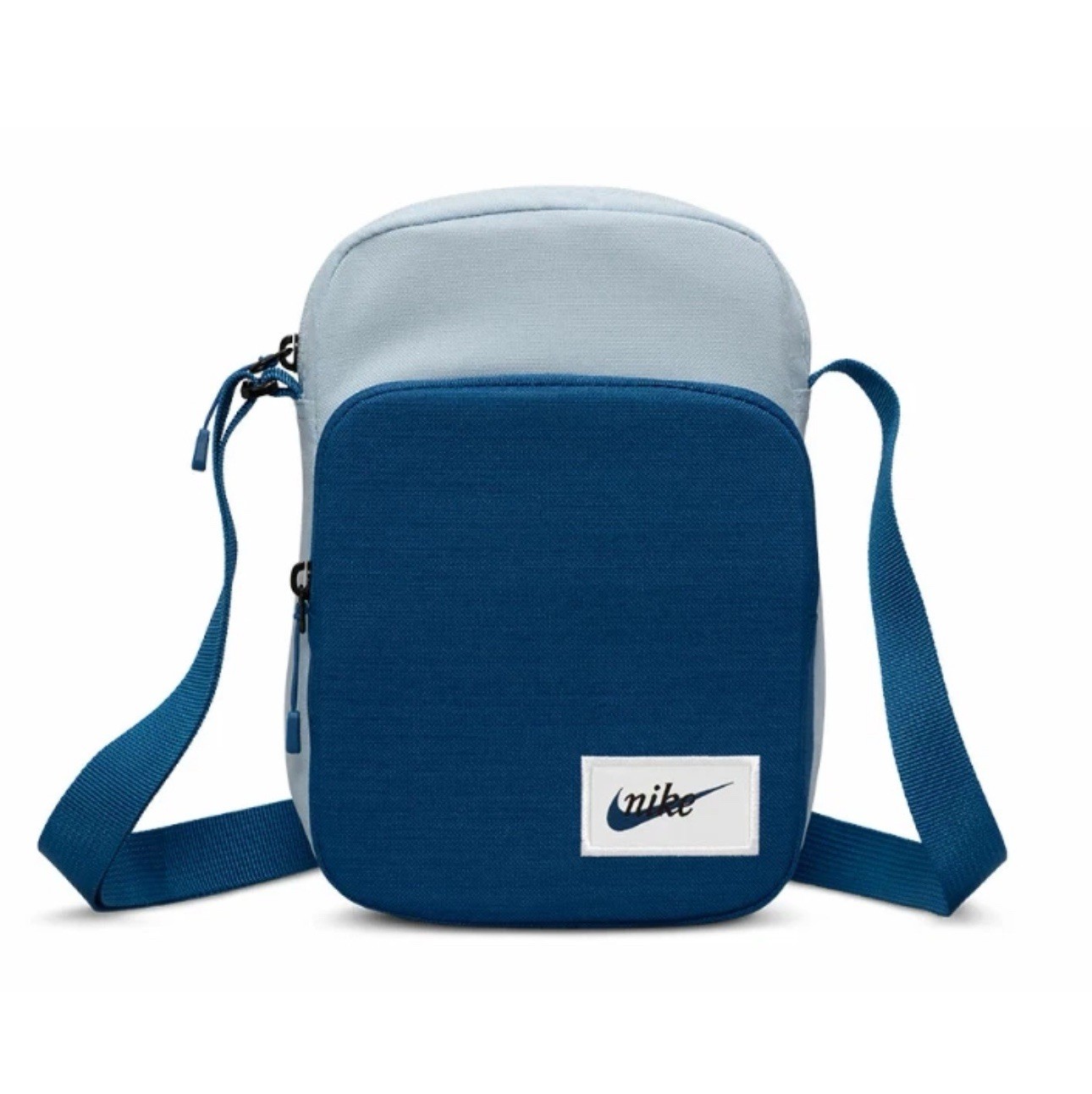 NWT NIKE Sportswear HERITAGE CROSSBODY Messenger Shoulder Bag BLUE BA5809-440