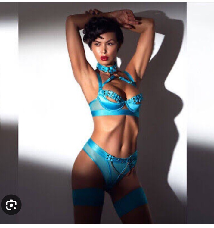 Honey Birdette Jasmin Turquoise Bra Size 12c/34c/34c/75c
