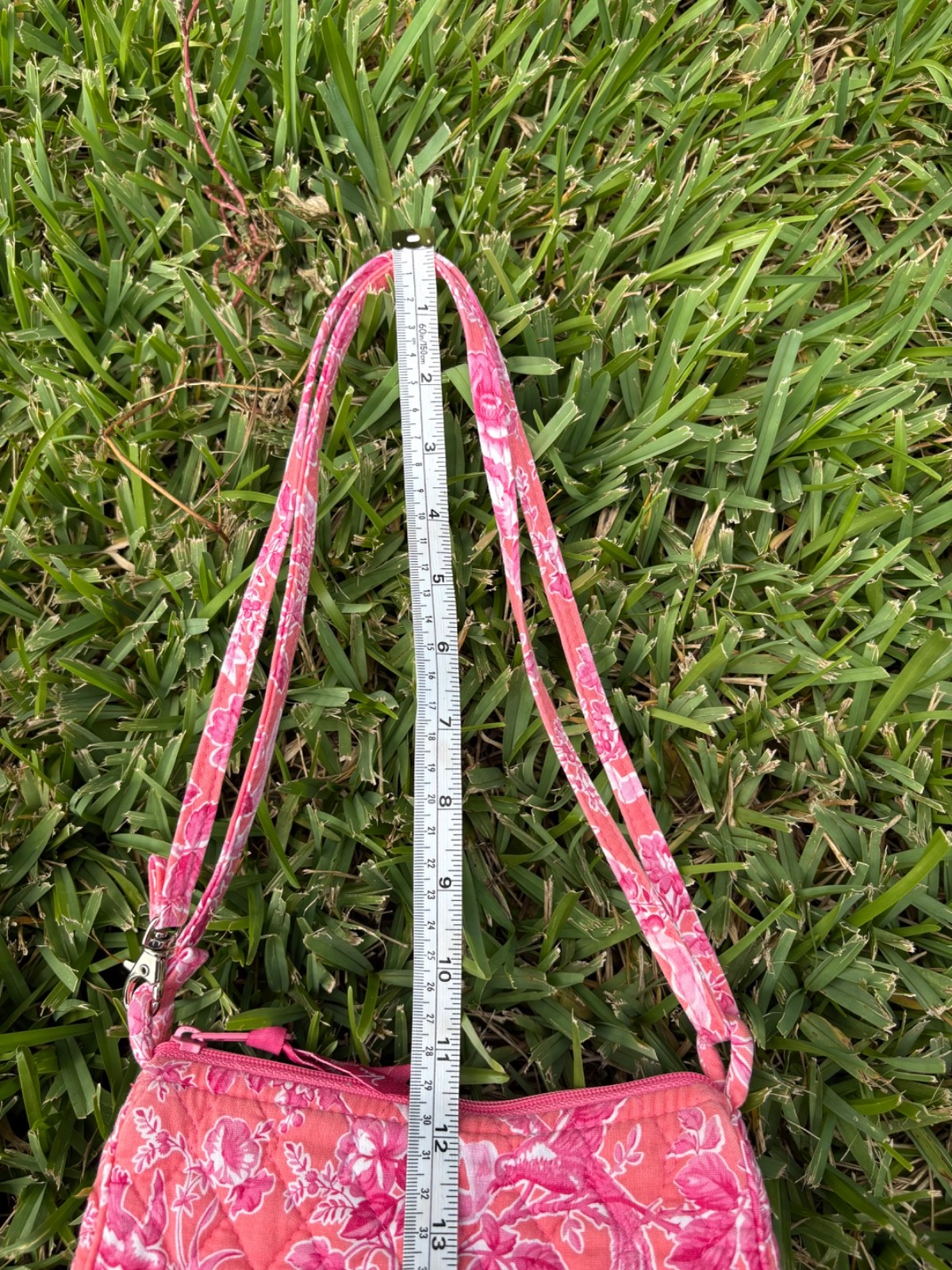 Vintage Coquette Vera Bradley Hope Toile Shoulder Bag Retired Print