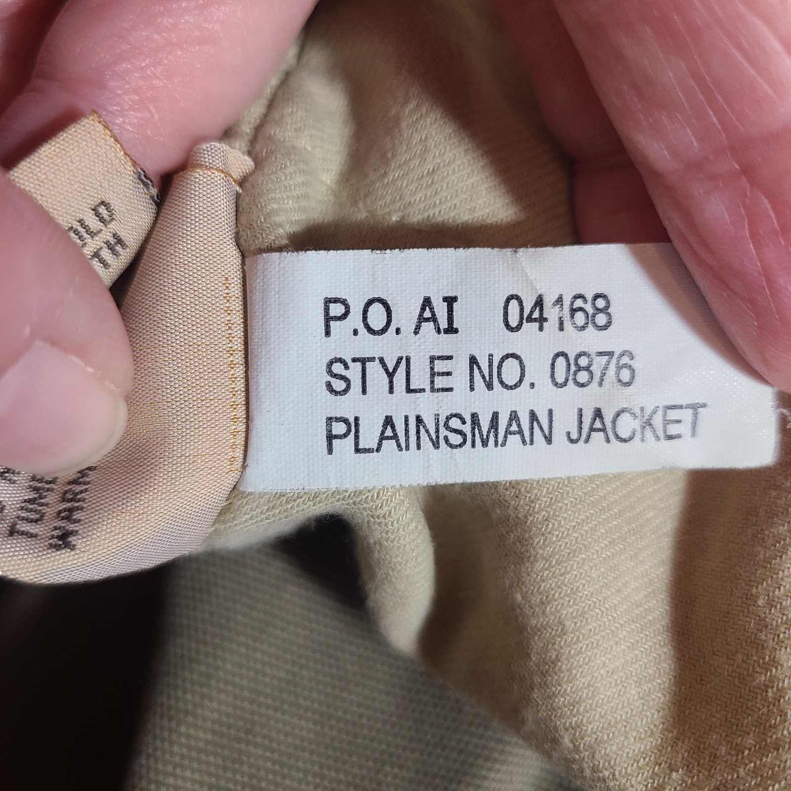 Swingster Plainsman Jacket Brown Canvas Heavy Chore Coat Seed Co Logo Size XL
