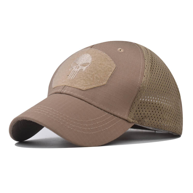 Skull Camouflage Baseball Cap Tactical Army Outdoor Sports Hat Sunshade Hat