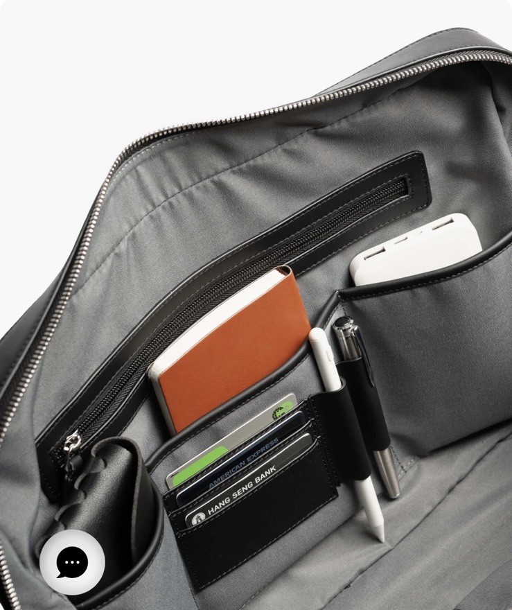Maverick & Co Delta Leather Briefcase