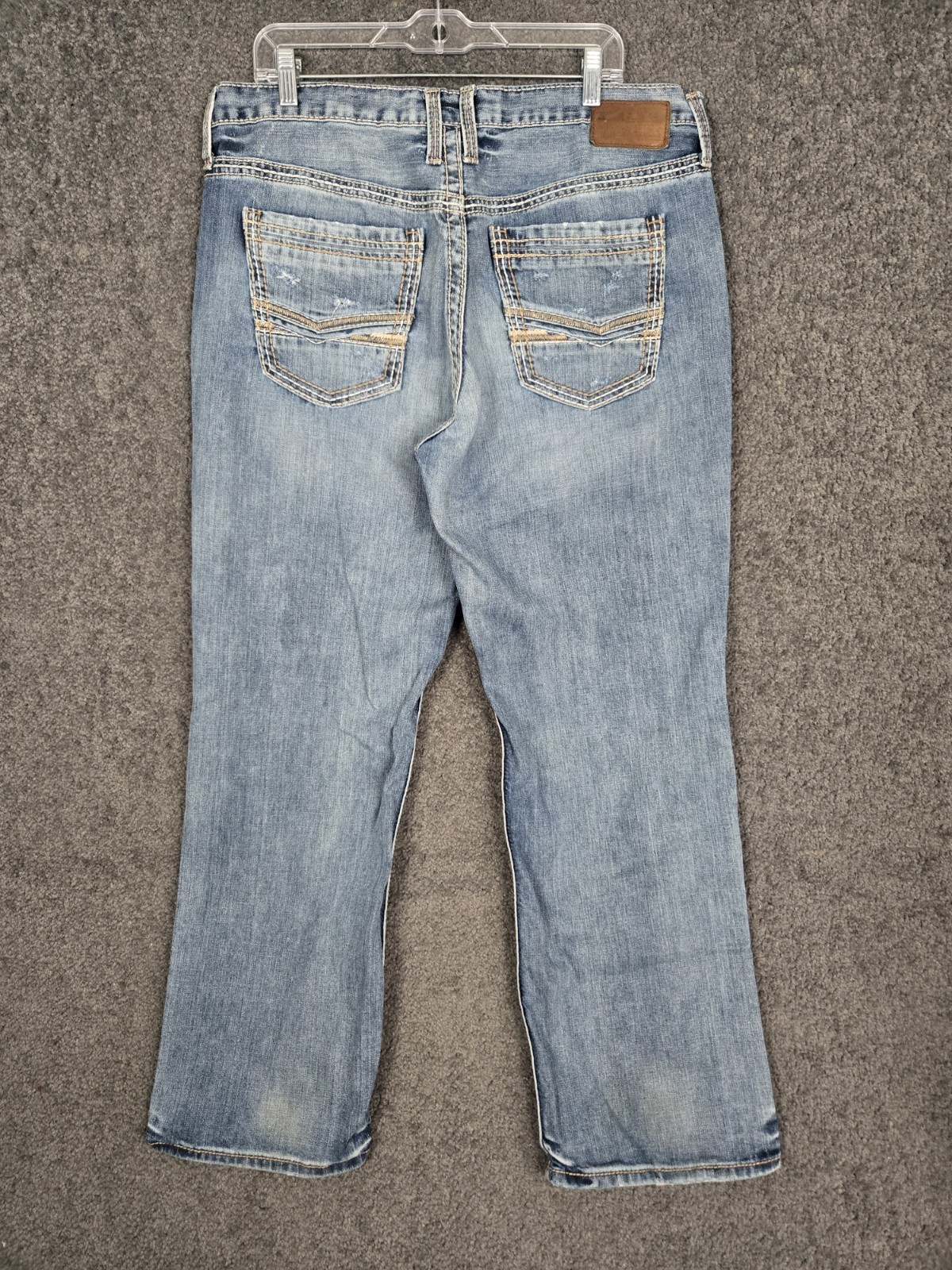 BKE Buckle Jeans Men’s 38 (Fits 39×31) Seth Fade Wash Stretch Denim Distressed