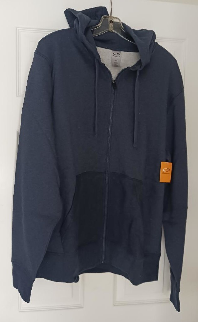 Champion Hoodie, Men’s Size Large, Dark Blue