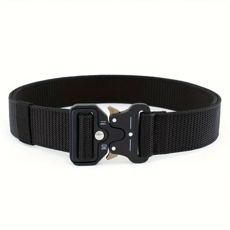 MEN Casual Military Tactical Army Adjustable Quick Release Belts Pants Waistband