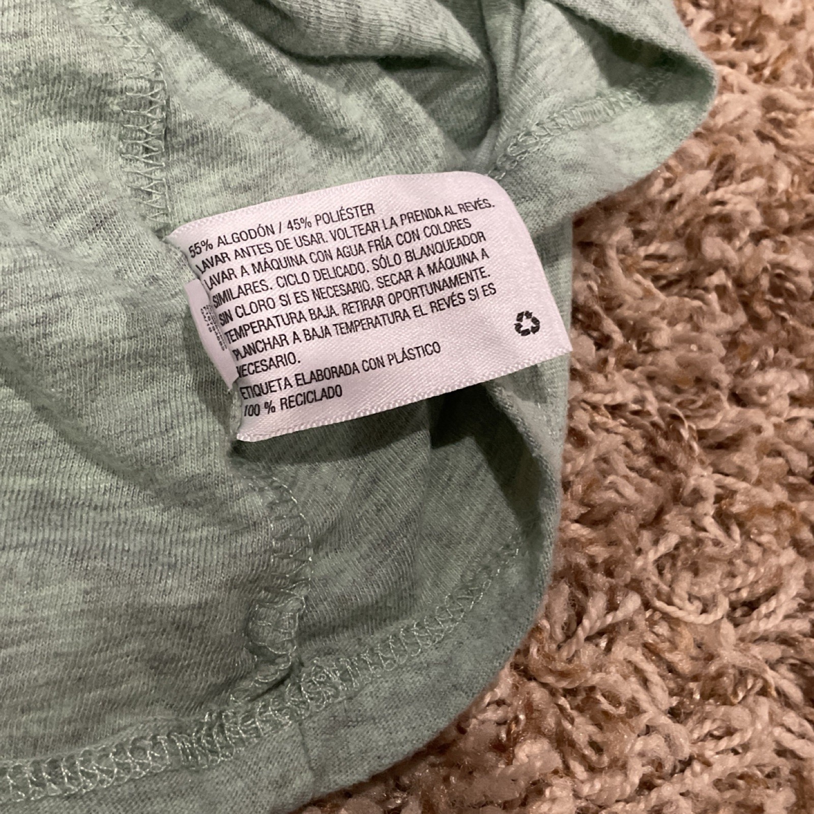 Art Class Green Solid Knit Square Neck Peplum Tank Top Bow Ruffle Size M (8)