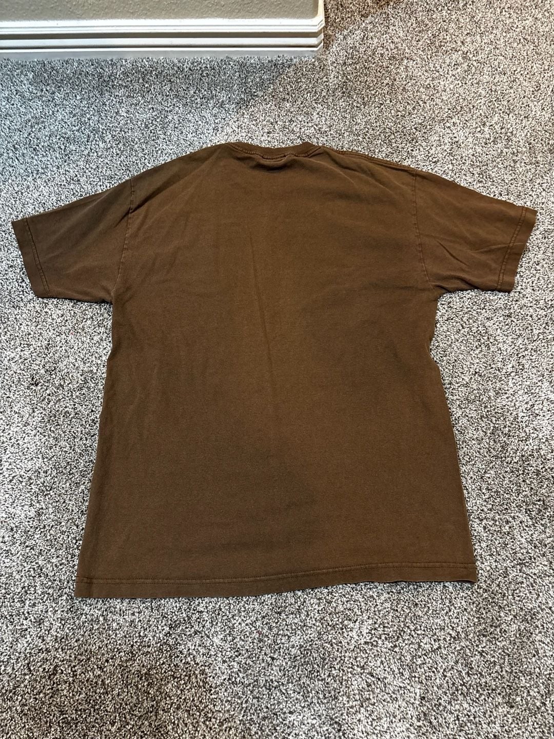 Vintage Anchor Blue Pacifico Clara Beer Graphic T-Shirt Brown