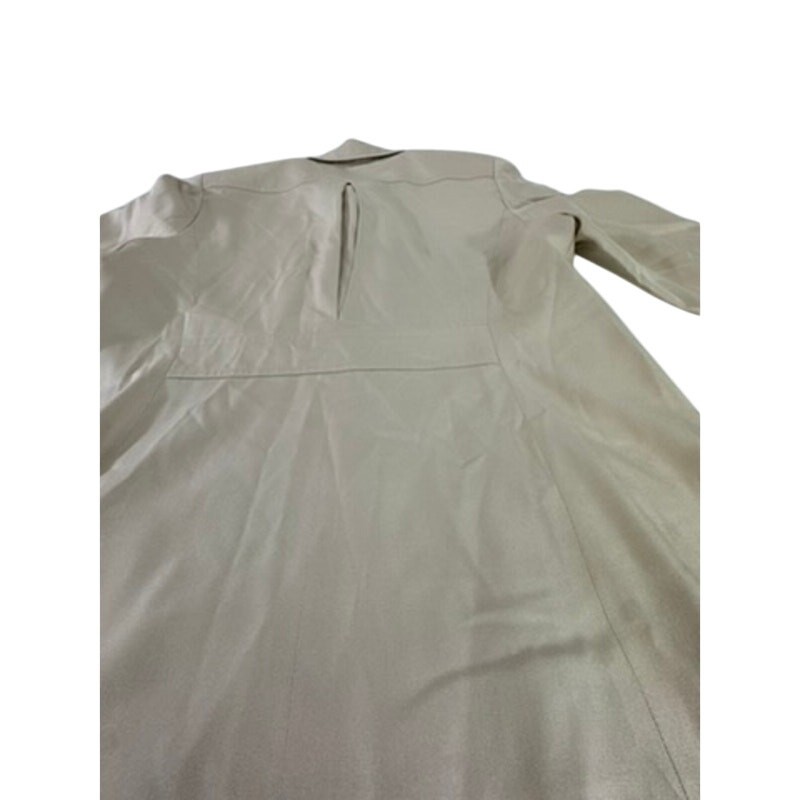 “TALBOTS” 100% Silk Button Up Minimalist Safari Blazer No Size SEE MEASUREMENTS