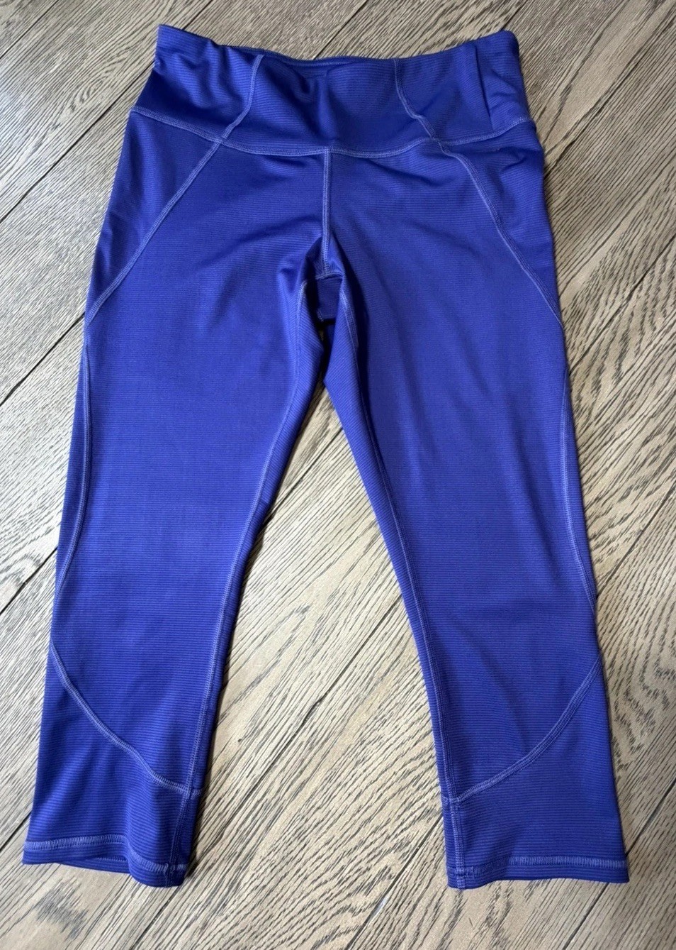 Copper Fit Pro Compression Leggings Womens Small Mid Rise Skinny Purple