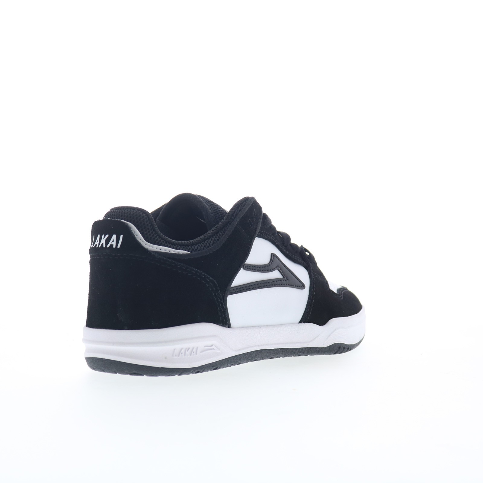 Lakai Telford Low Mens Black Suede Lace Up Skate Inspired Sneakers Shoes