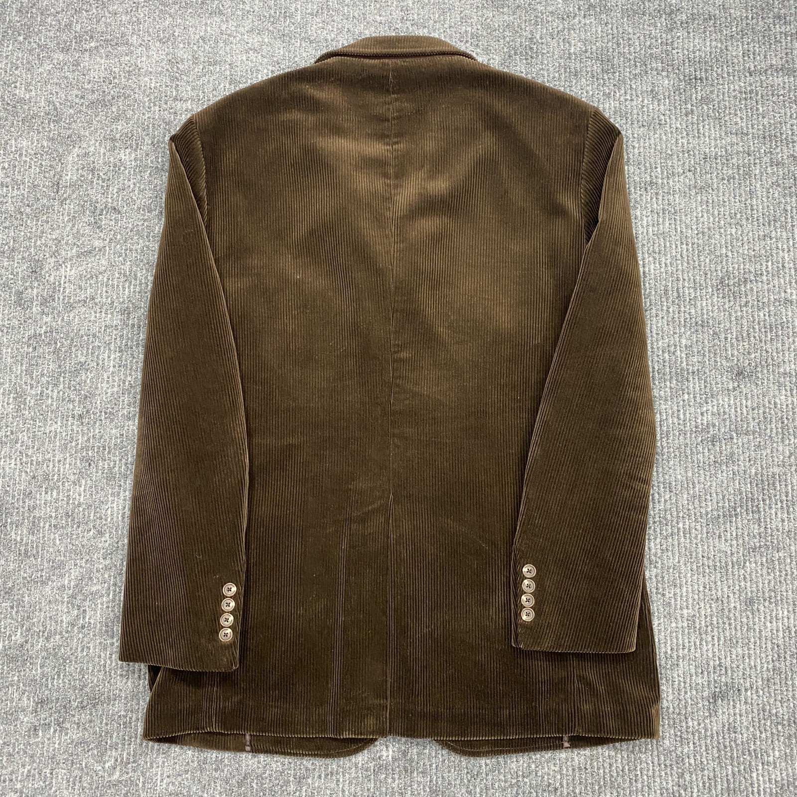 Vintage Polo Ralph Lauren Brown Corduroy Sport Coat Blazer Mens Medium