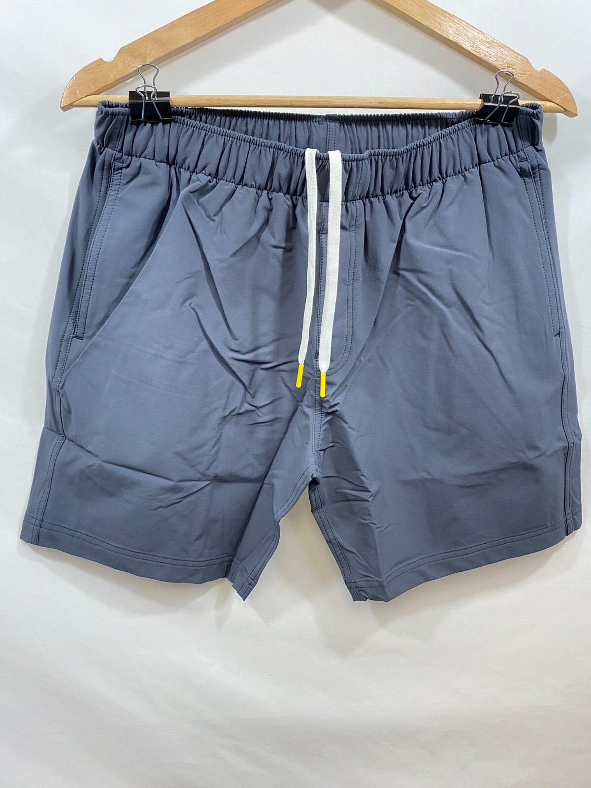 Oliver’s Men’s All Over Zip Shorts 7.5″ Inseam Wick/Stretch Org $79 NWOT Cobalt