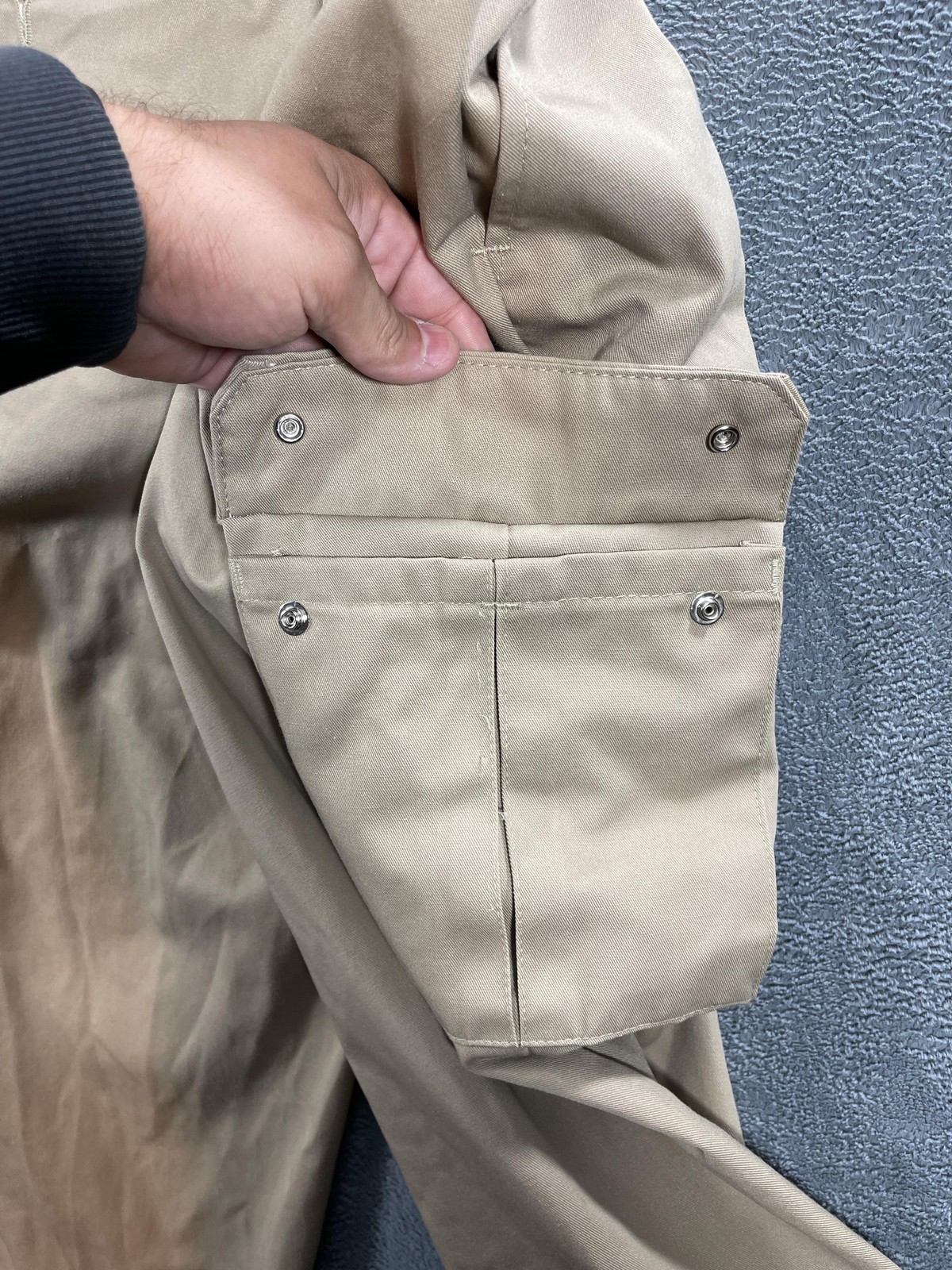 Red Kap Cargo Pants Mens 38×32 Khaki PT88KHO Workwear Utility Pockets Durable