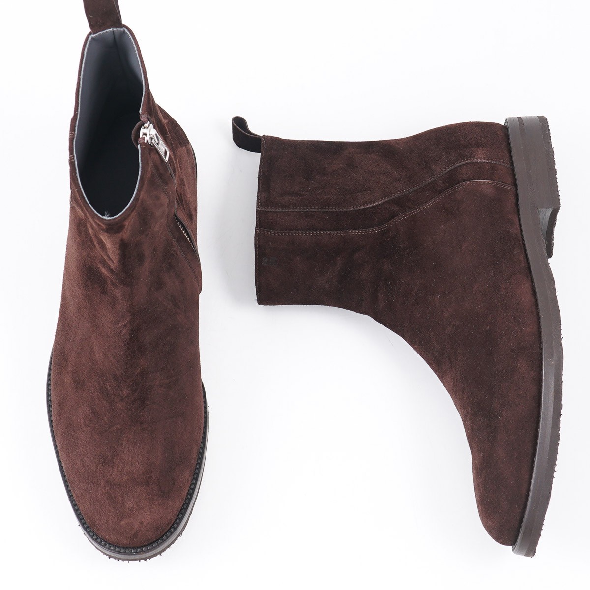 Brett Johnson Brown ‘Cashmere Calf’ Suede Chelsea Boots 9 (Eu 42) Shoes New