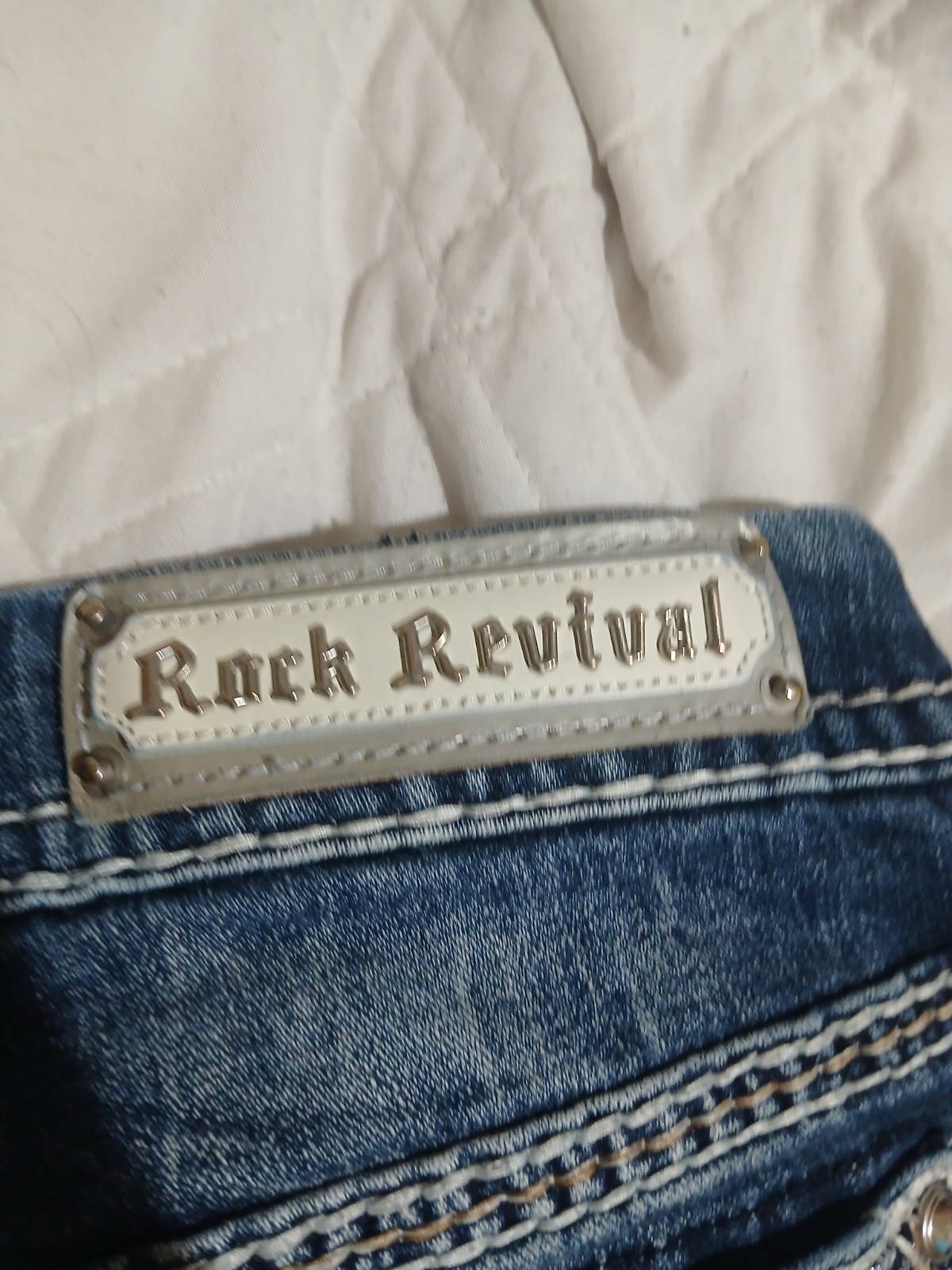 Rock Revival Sidonie Easy Ankle Skinny Jeans Size 31