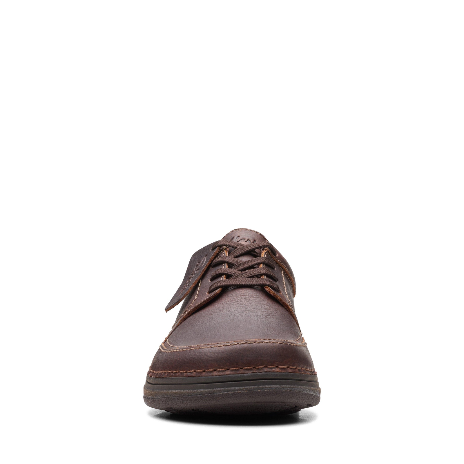 Clarks Mens Nature 5 Lo Brown Leather Casual Shoes