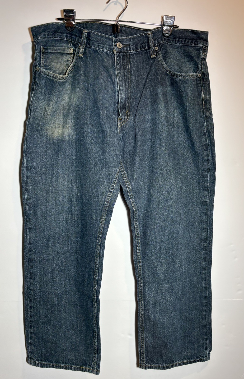 Levis 559 Jeans Mens 40×32 Denim Straight Leg Relaxed Loose Fit