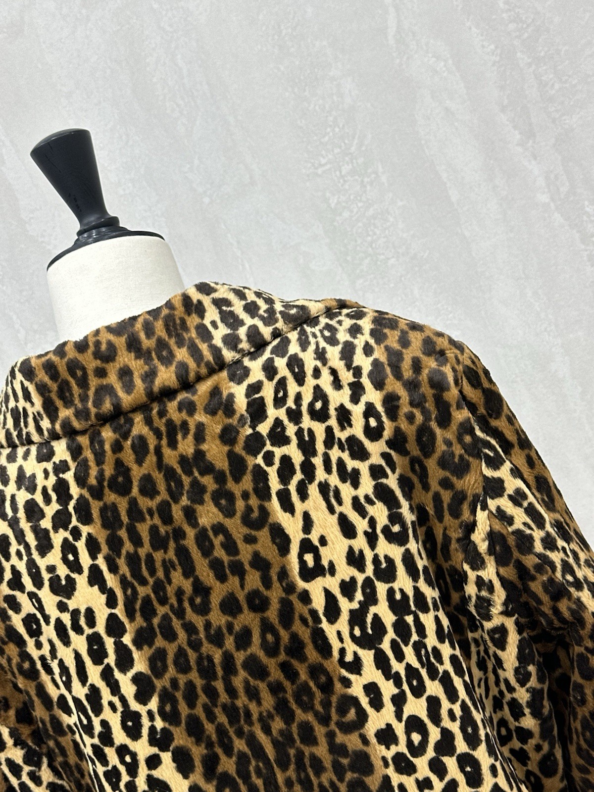 Philosophy di Lorenzo Serafini Leopard Faux Fur Jacket IT44 L NWT Designer