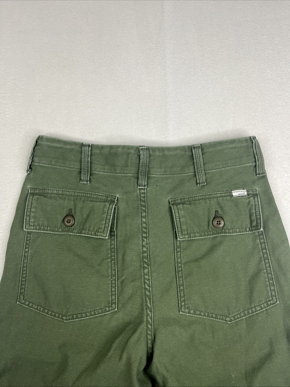 Mother Patch Pocket Private Ankle Pants In Roger That Size 25 Fits 27×27