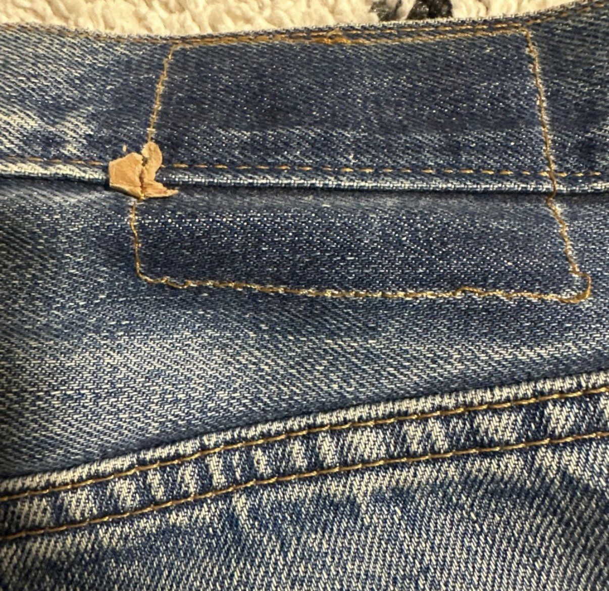 Levi’s 501 Vintage Big E Valencia Redline Selvedge Jeans W32 L32 Made USA Indigo