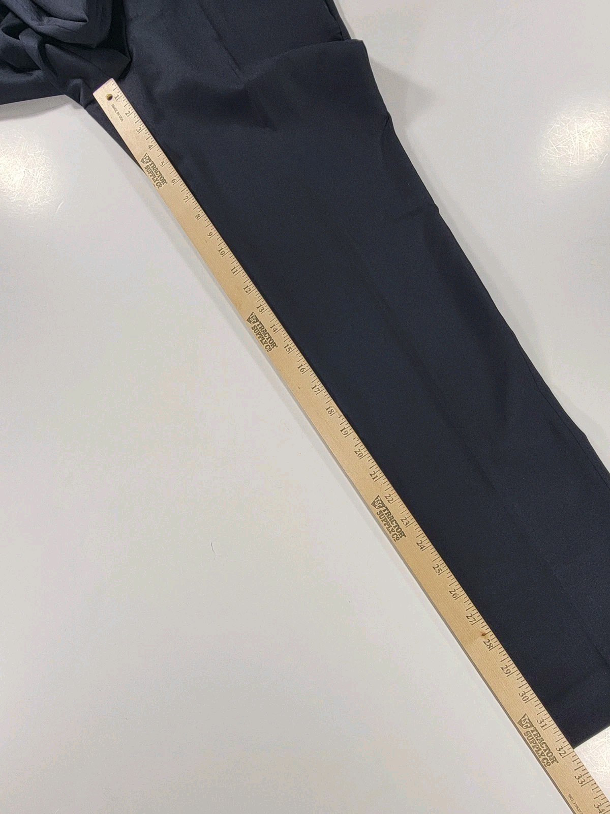 NEW J. CREW Bowery Dress Pants Wool Blend Mens 31/32 Navy Blue NWT $148 Stretch