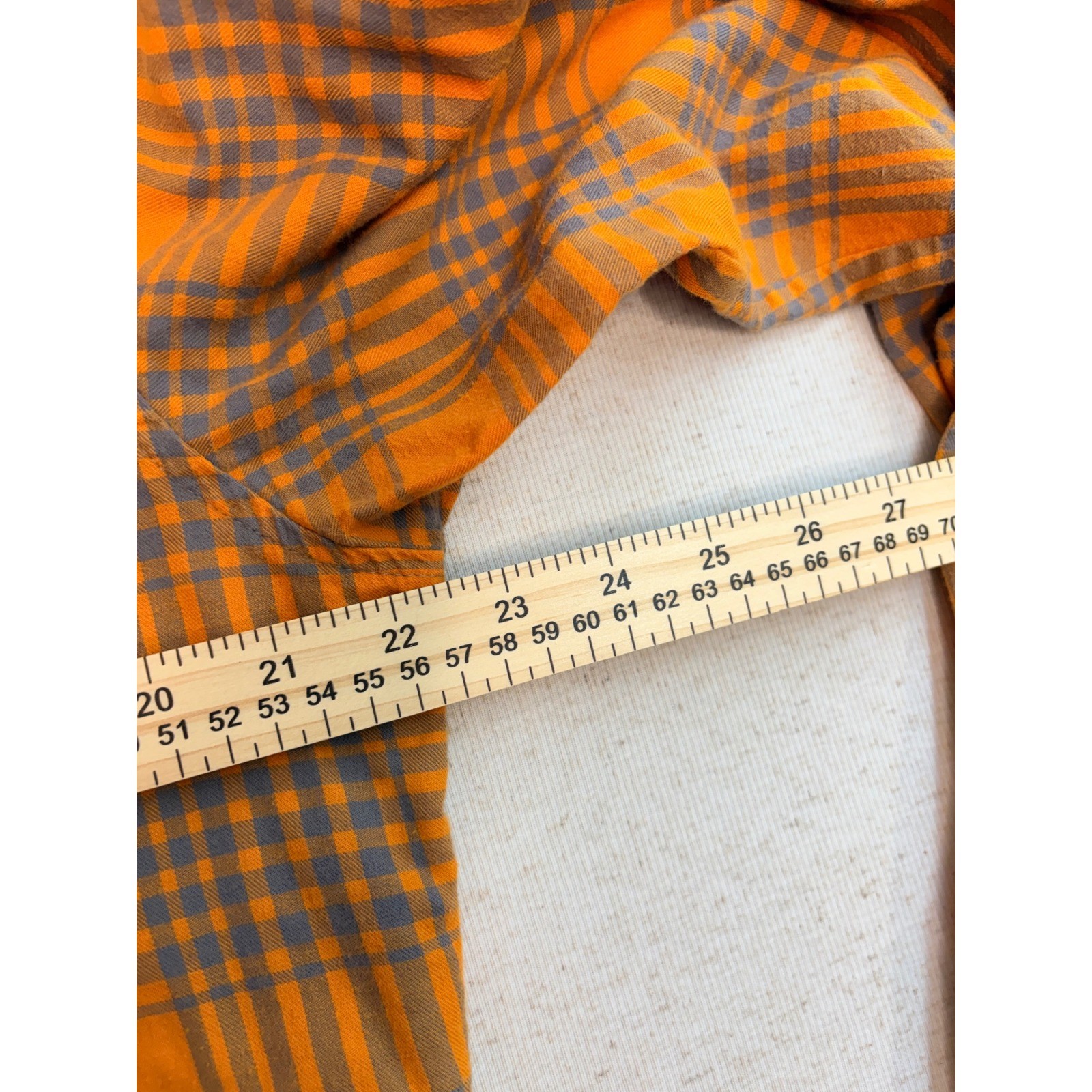 Wrangler Retro Premium Mens Large Tennessee Volunteers Plaid Western Snap Shirt