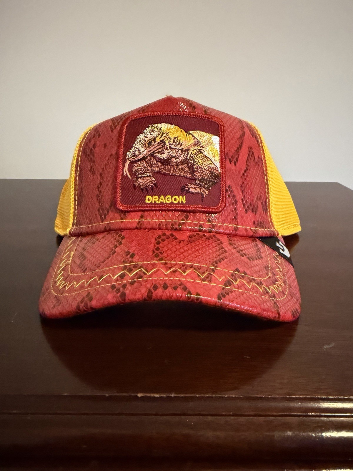 Dragon Komodo Dragon Goorin Trucker Hay Cap