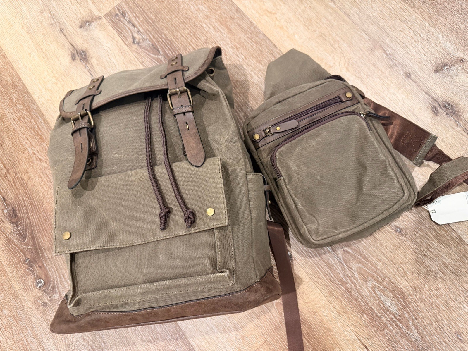 Mutual weave bag w/shoulder bag