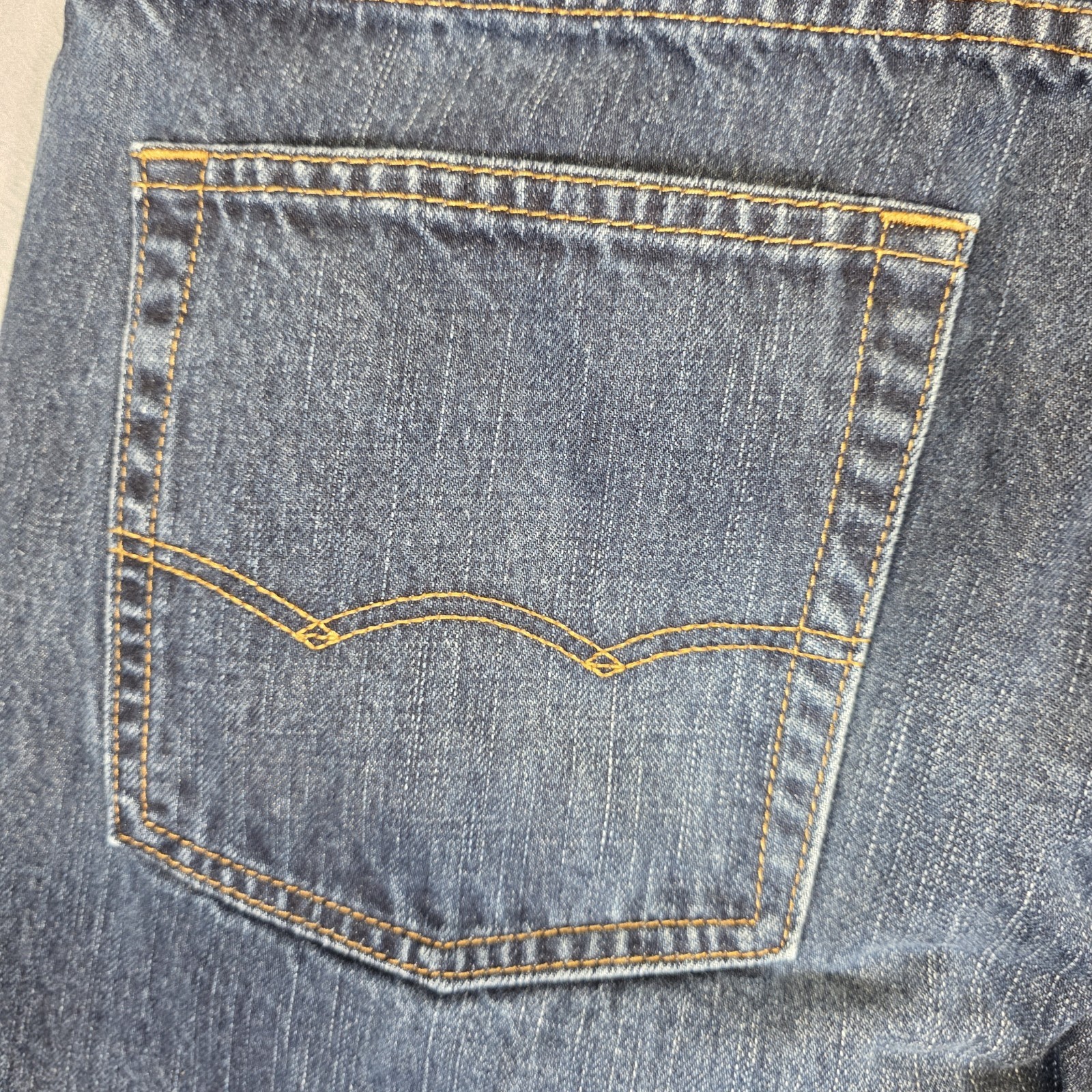 American Eagle Jeans Mens 32×32 Blue Original Straight Cotton Dark Wash Denim