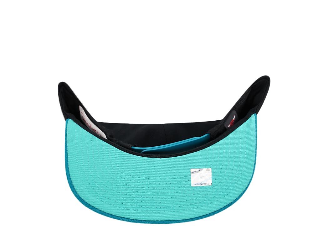 MENS MITCHELL & NESS NBA MAKE CENTS SNAPBACK KNICKS – BLACK-TEAL