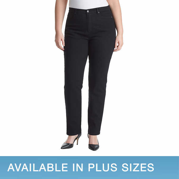 Gloria Vanderbilt Ladies Amanda Plus Stretch Jeans (Select Color/Size: 16W-22W)