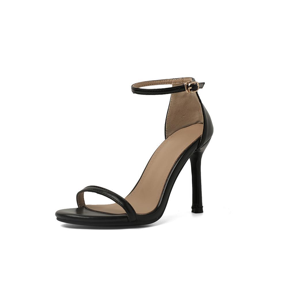 Women Lady Mary Janes Stiletto Shoes Ankle Strap Sandals High Heels Evening Pump