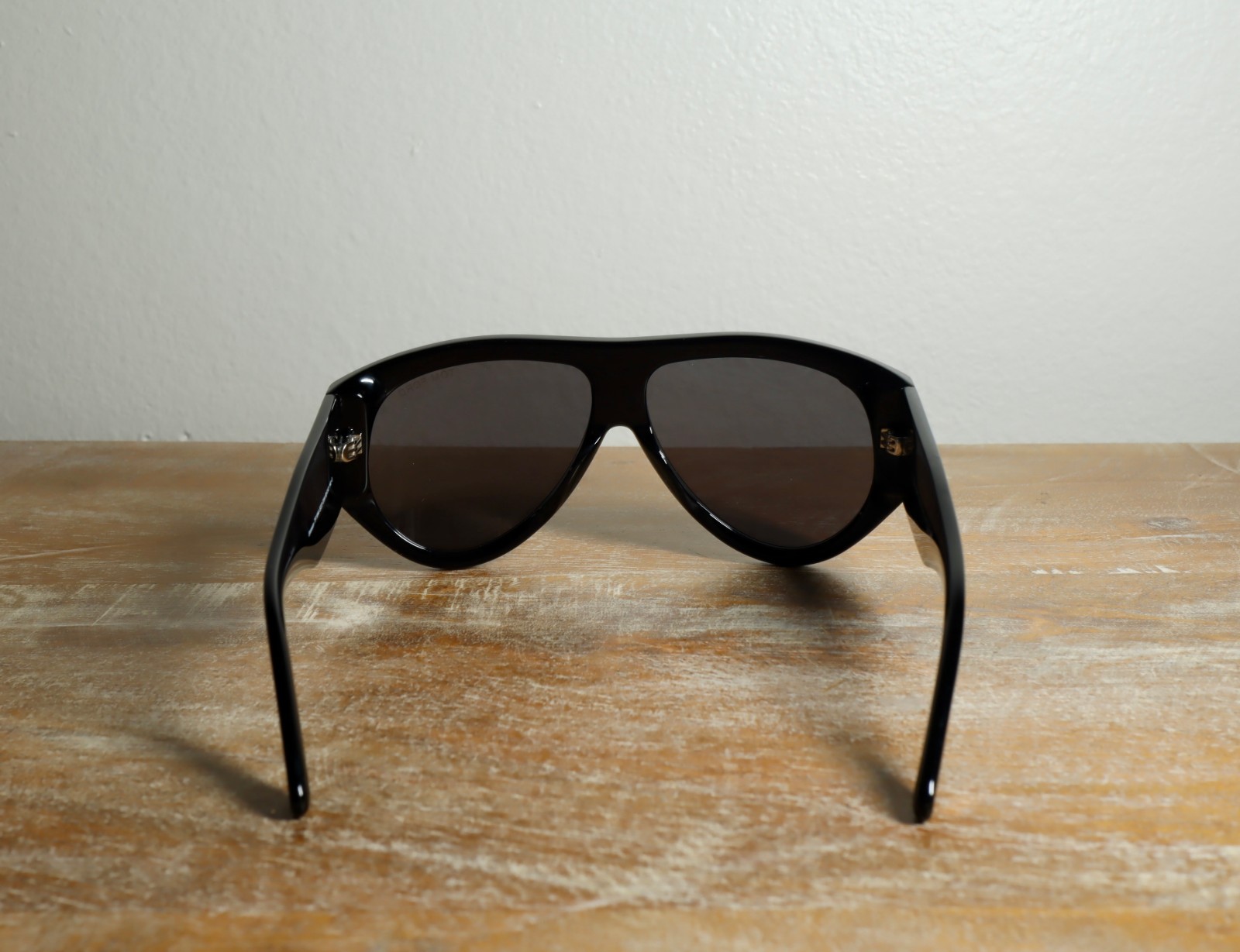 Tom Ford Bronson TF1044 Oversized Aviator Sunglasses 60mm Black/Gray Lens