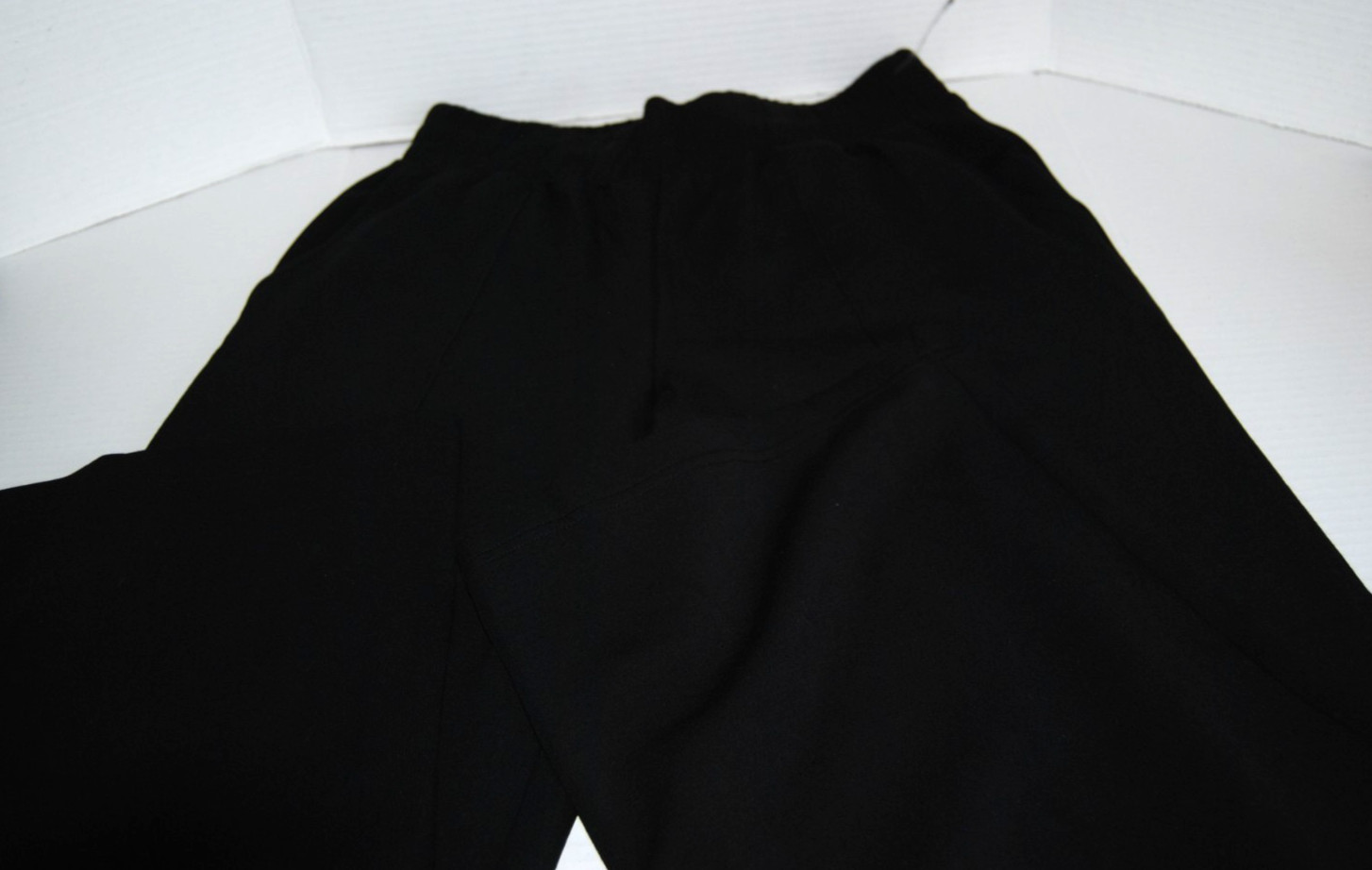 NWOT VARLEY DOUBLE SOFT THE WIDE LEG 28-INCH PANTS BLACK WOMEN’S SIZE SMALL $132