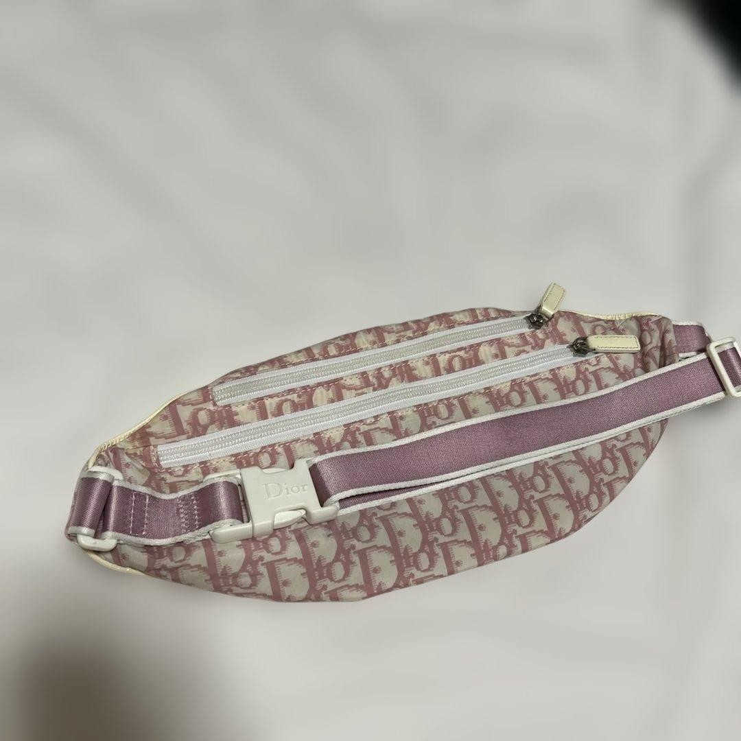 Christian Dior Bag Dior Trotter NO.2 Shoulder Waist Pink